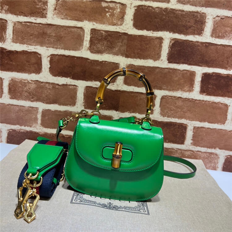 Replica Gucci Bamboo 1947 Mini Top Handle Bag 686864 10ODT 3384 (2)