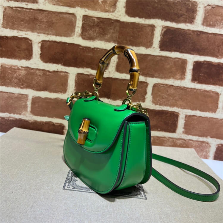 Replica Gucci Bamboo 1947 Mini Top Handle Bag 686864 10ODT 3384 (3)