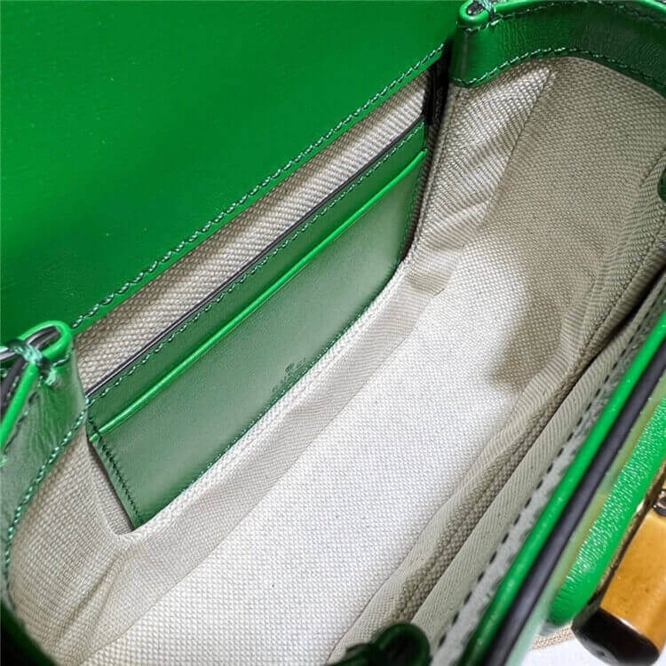 Replica Gucci Bamboo 1947 Mini Top Handle Bag 686864 10ODT 3384 (6)