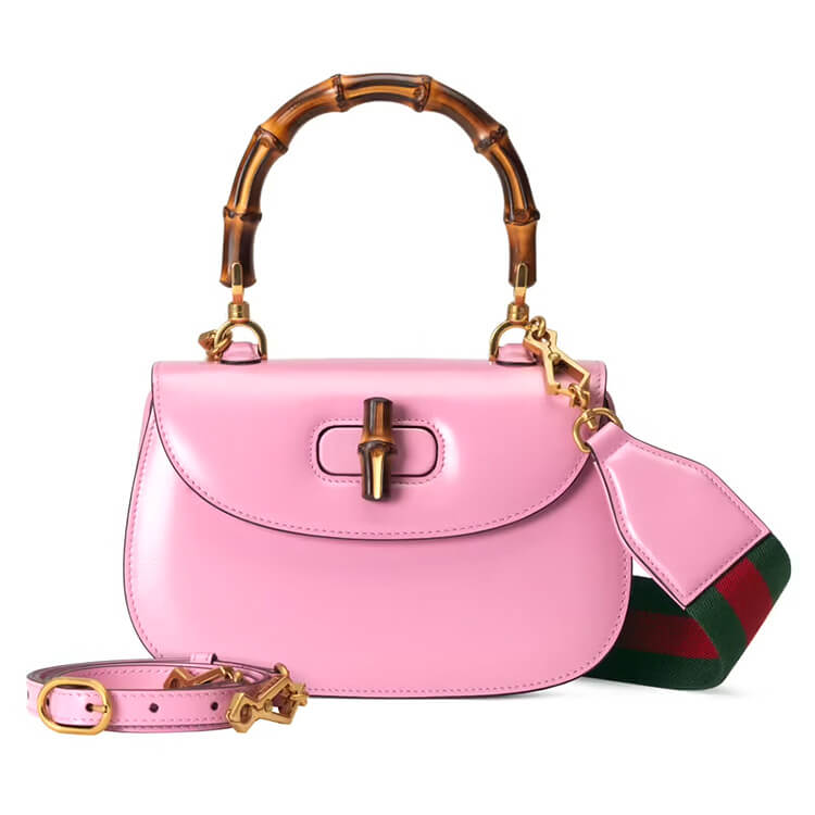 Replica Gucci Bamboo 1947 Small Top Handle Bag 675797 10ODT 5467 (1)