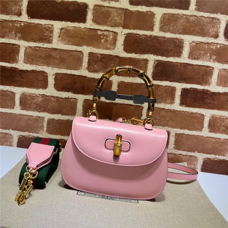 Replica Gucci Bamboo 1947 Small Top Handle Bag 675797 10ODT 5467 (2)
