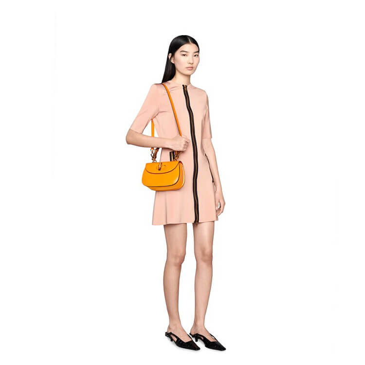 Replica Gucci Bamboo 1947 Small Top Handle Bag 675797 10ODT 7769 (8)