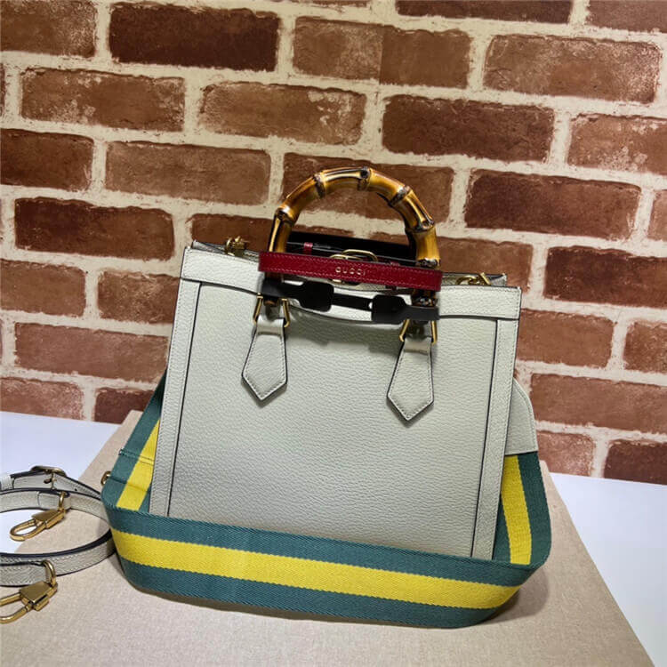 Replica Gucci Diana Small Tote Bag 702721 U3ZDT 9196 (4)