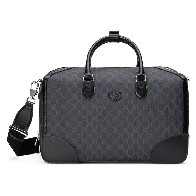 Replica Gucci Duffle Bag With Interlocking G 696014 92THF 1000 (1)