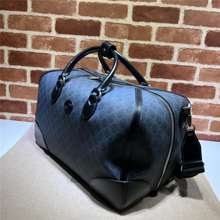 Replica Gucci Duffle Bag With Interlocking G 696014 92THF 1000 (3)