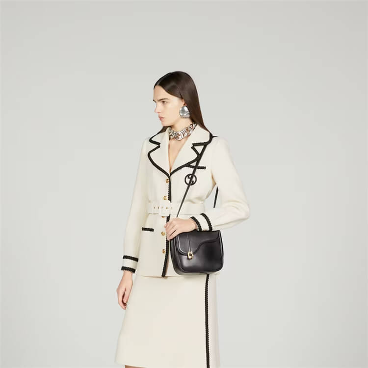 Replica Gucci Equestrian Inspired Shoulder Bag 740988 AAB2B 1000 (8)