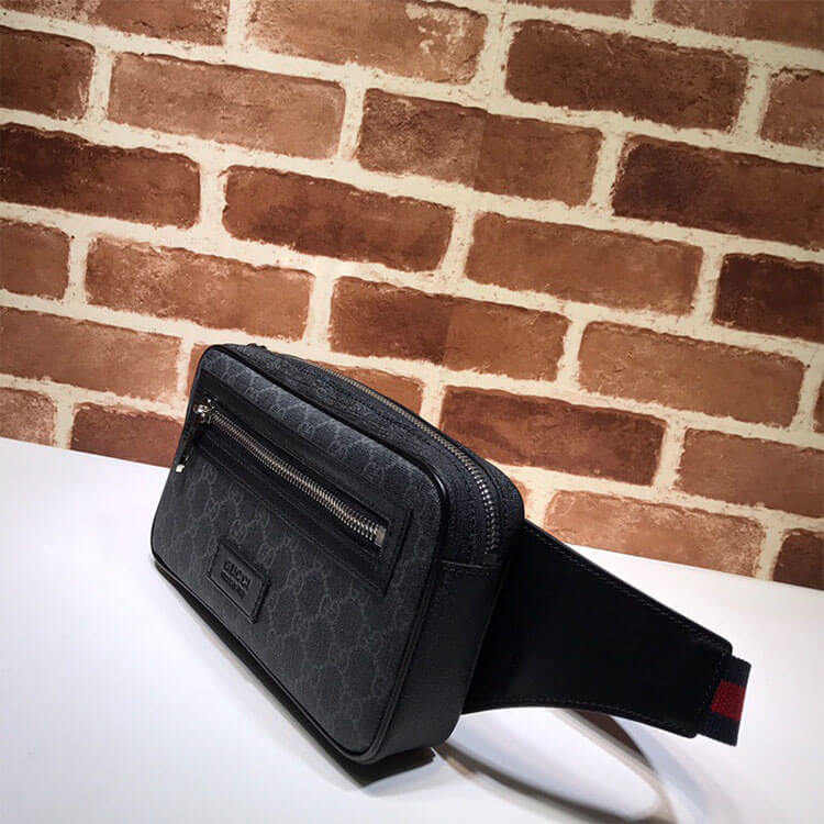 Replica Gucci GG Black Belt Bag 474293 K9RRN 1095 (3)