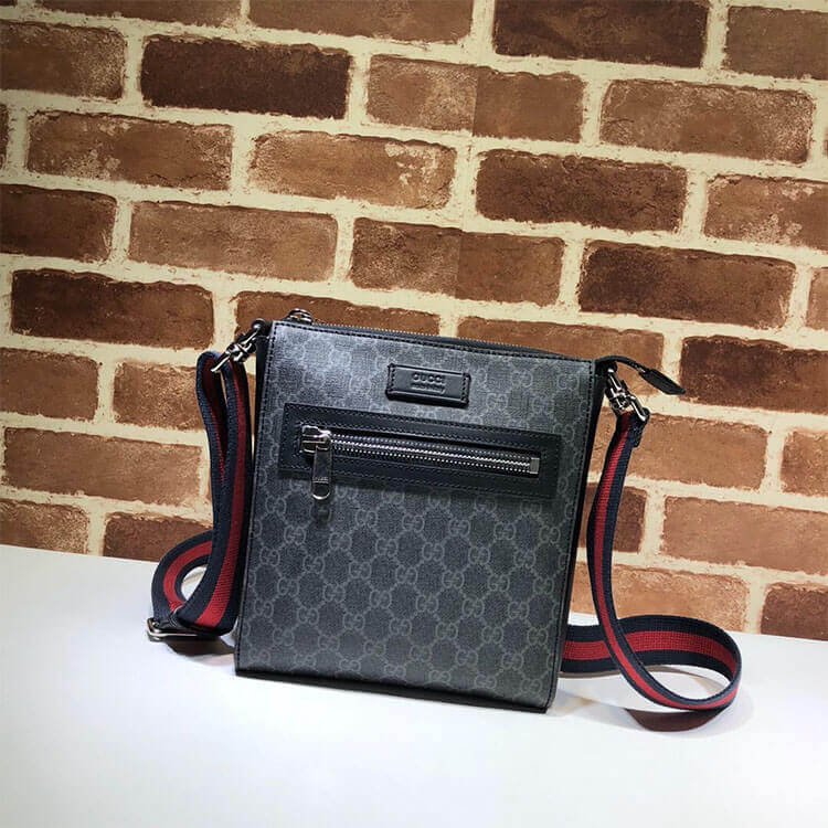 Replica Gucci GG Black Small Messenger Bag 523599 K5RLN 1095 (2)