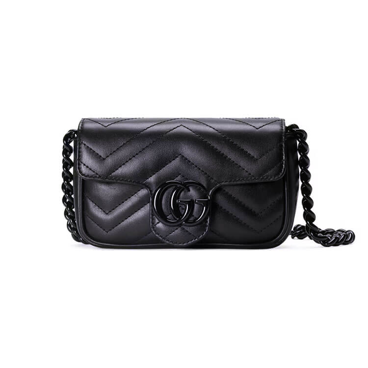 Replica Gucci GG Marmont Belt Bag 699757 UM8KV 1000 (1)
