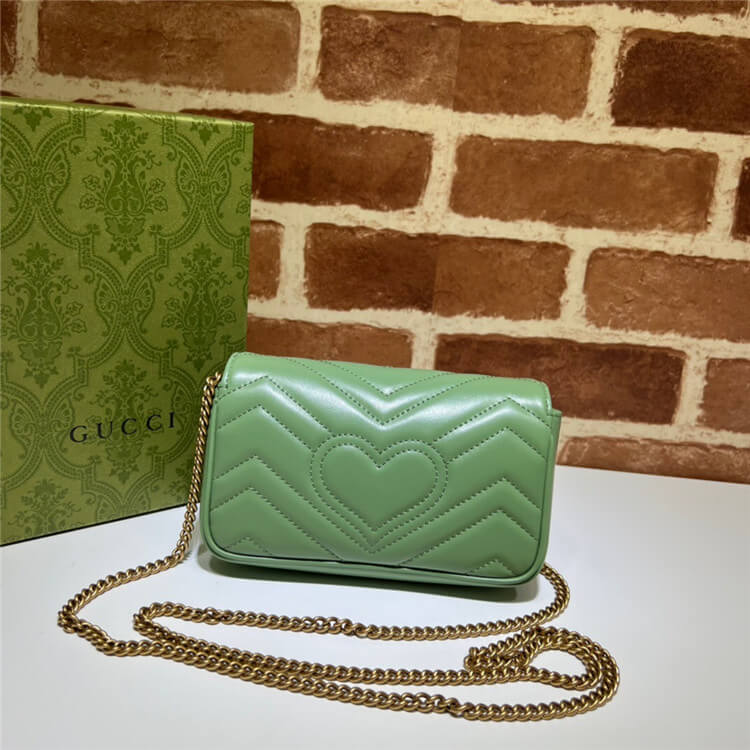 Replica Gucci GG Marmont Matelasse Super Mini Bag 476433 DTDHT 3408 (3)