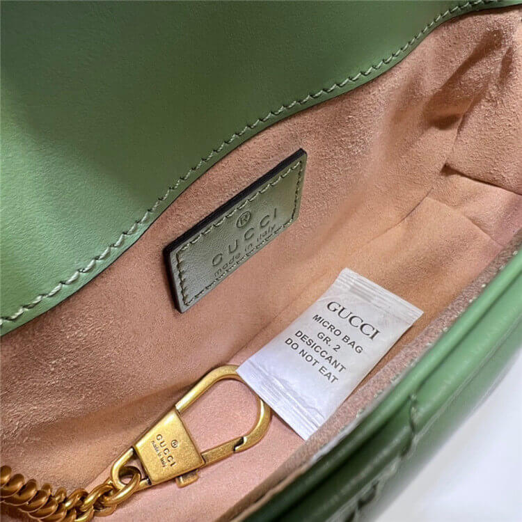 Replica Gucci GG Marmont Matelasse Super Mini Bag 476433 DTDHT 3408 (5)