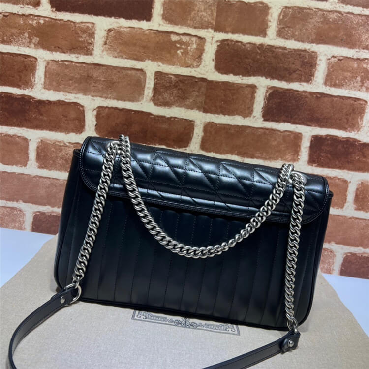Replica Gucci GG Marmont Medium Shoulder Bag 443496 UM8AN 1000 (4)
