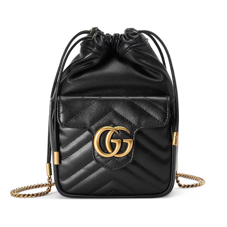 Replica Gucci GG Marmont Mini Bucket Bag 746433 AAB7C 1000 (1)