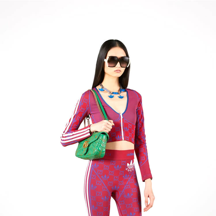Replica Gucci GG Marmont Small Shoulder Bag 443497 AAA73 3757 (7)