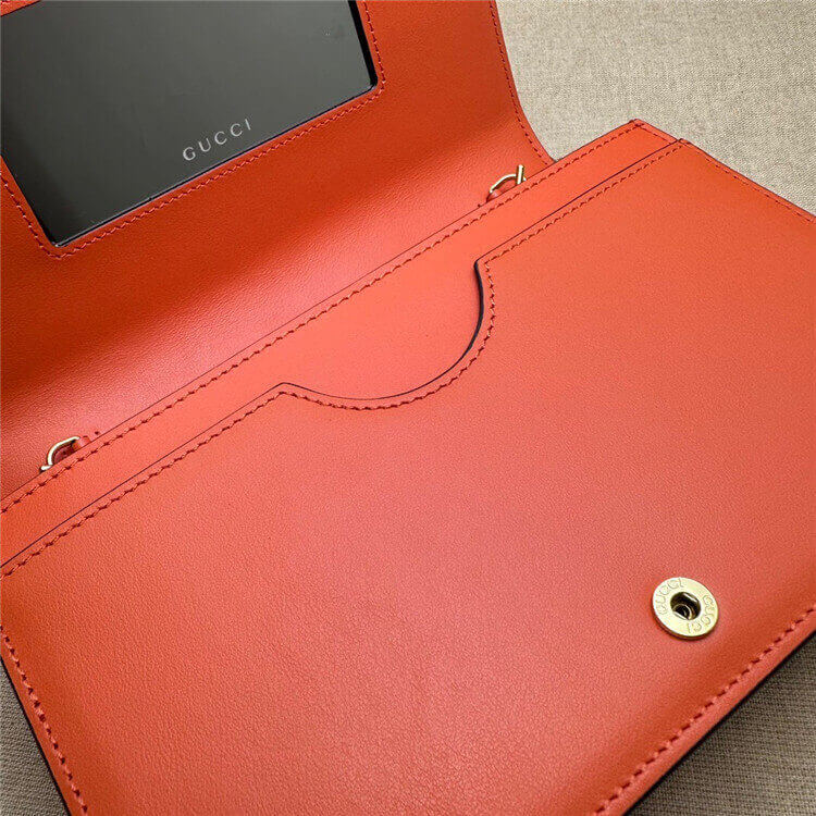 Replica Gucci GG Matelasse Chain Wallet 723787 UM8IG 7519 (4)