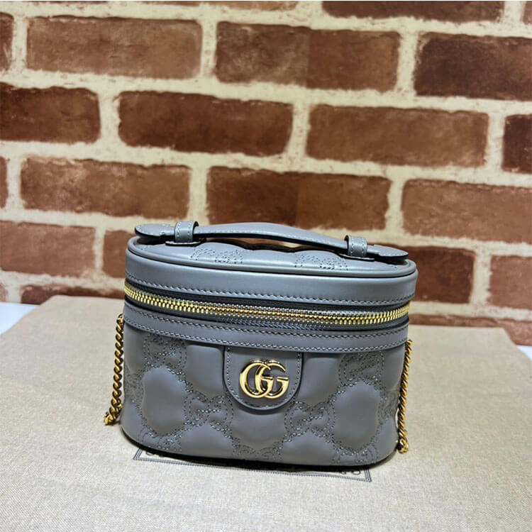 Replica Gucci GG Matelasse Top Handle Mini Bag 723770 UM8IG 1275 (2)