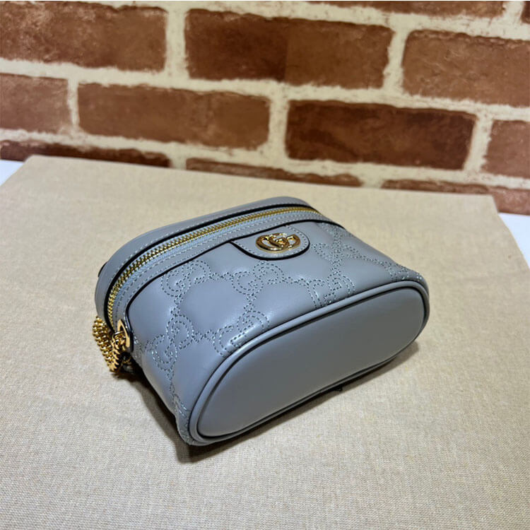 Replica Gucci GG Matelasse Top Handle Mini Bag 723770 UM8IG 1275 (5)
