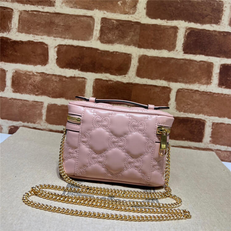 Replica Gucci GG Matelasse Top Handle Mini Bag 723770 UM8IG 5909 (4)
