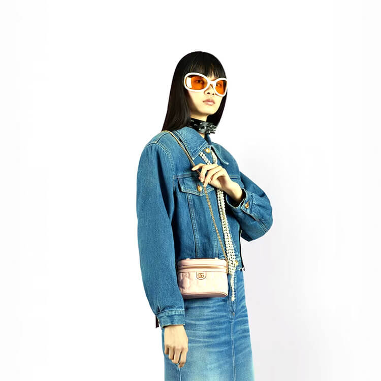 Replica Gucci GG Matelasse Top Handle Mini Bag 723770 UM8IG 5909 (7)