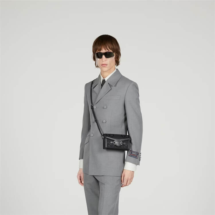 Replica Gucci Horsebit 1955 Jumbo GG Mini Bag 699296 FABGN 1000 (7)