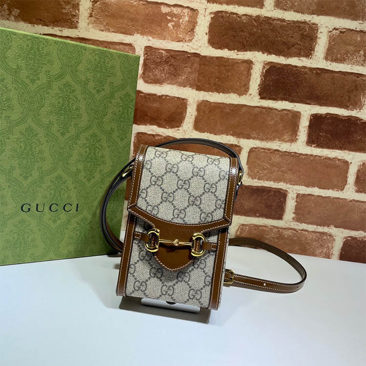Replica Gucci Horsebit 1955 Mini Bag 625615 92TCG 8563 (2)