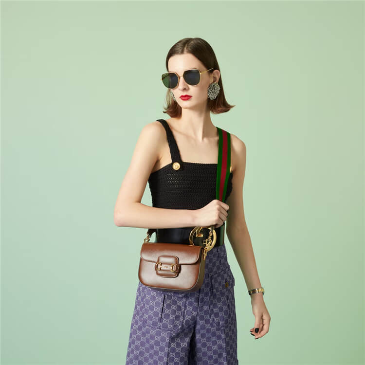 Replica Gucci Horsebit 1955 Mini Bag 658574 18YSG 2364 (8)