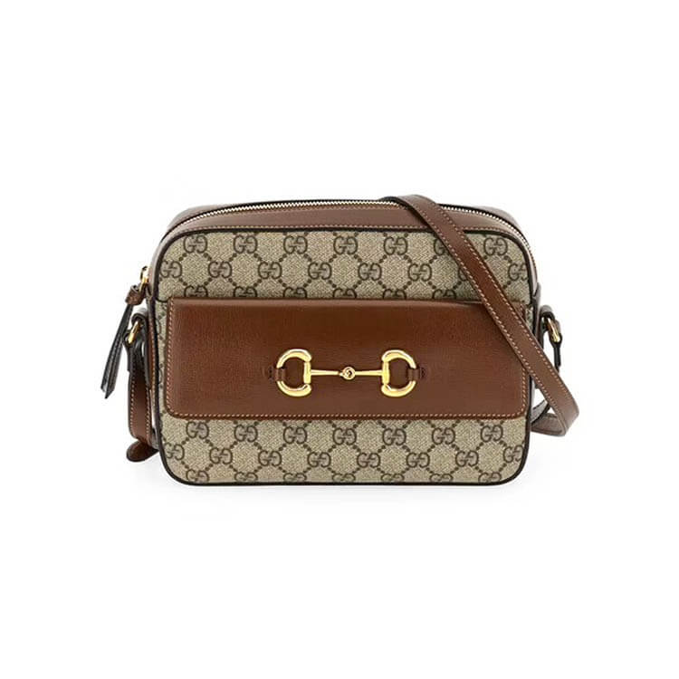 Replica Gucci Horsebit 1955 Small Shoulder Bag 645454 92TCG 8563 (1)