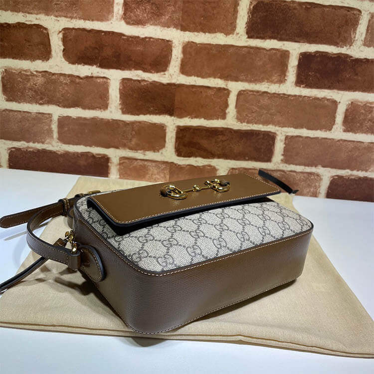 Replica Gucci Horsebit 1955 Small Shoulder Bag 645454 92TCG 8563 (5)