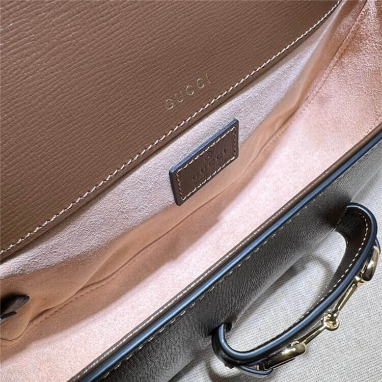 Replica Gucci Horsebit 1955 Small Shoulder Bag 735178 1DB0G 2361 (6)
