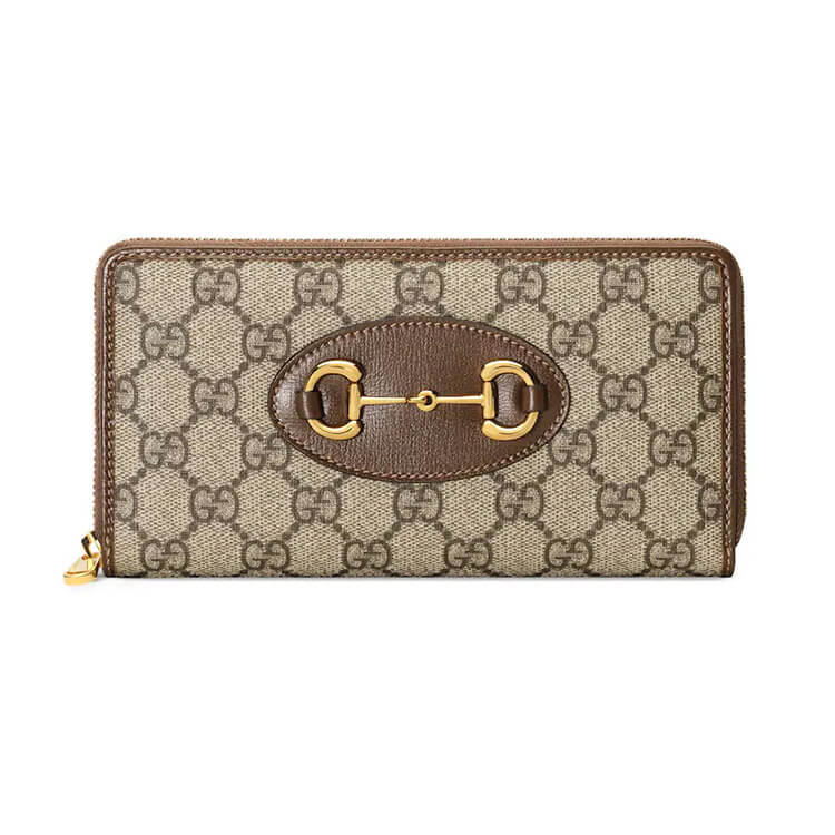 Replica Gucci Horsebit 1955 Zip Around Wallet 621889 92TCG 8563 (1)