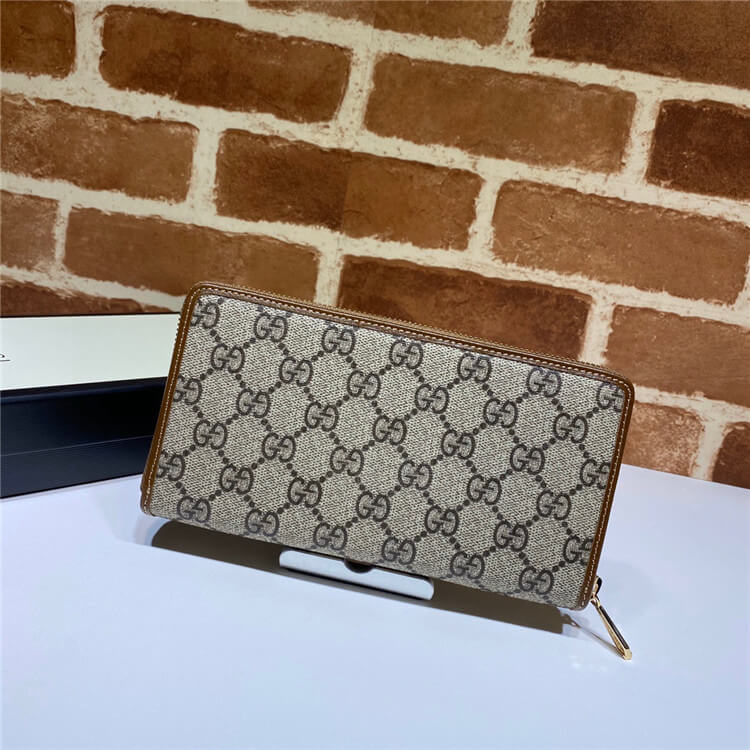 Replica Gucci Horsebit 1955 Zip Around Wallet 621889 92TCG 8563 (3)