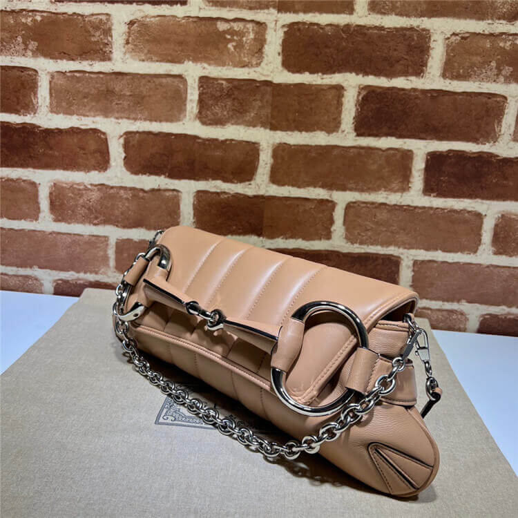 Replica Gucci Horsebit Chain Medium Shoulder Bag 764255 AACU1 5931 (3)
