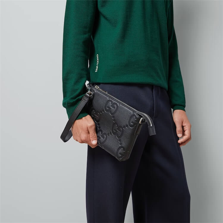 Replica Gucci Jumbo GG Small Messenger Bag 761747 AABY7 1000 (8)