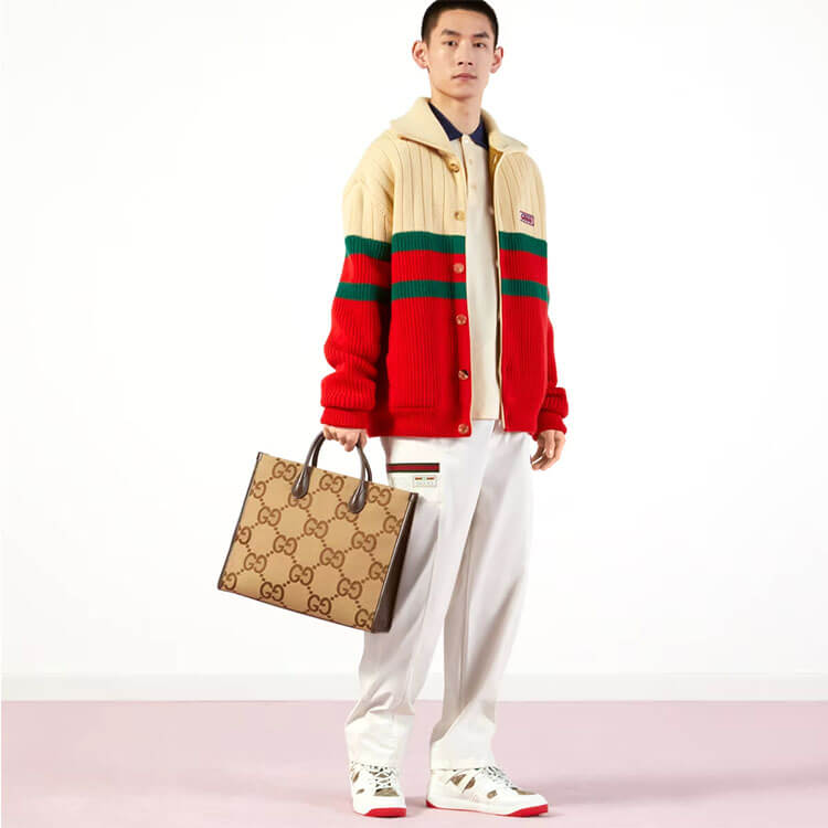 Replica Gucci Jumbo GG Tote Bag 678839 UKMDG 2570 (7)