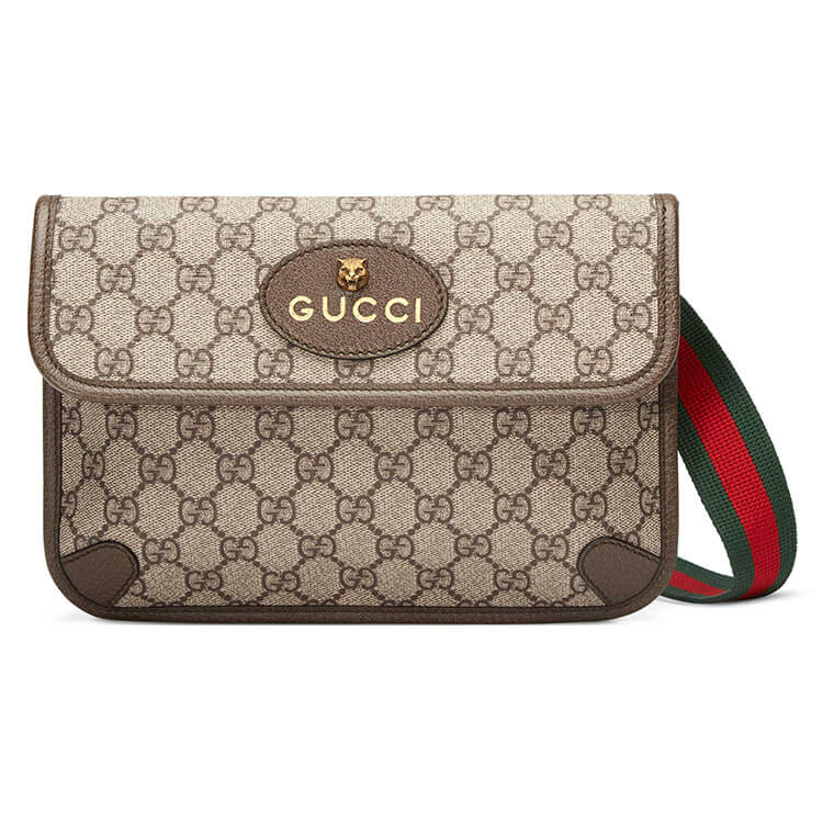 Replica Gucci Neo Vintage GG Supreme Belt Bag 493930 9C2VT 8745 (1)