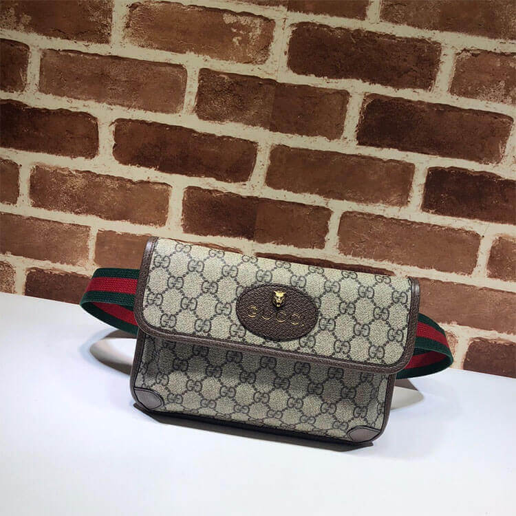 Replica Gucci Neo Vintage GG Supreme Belt Bag 493930 9C2VT 8745 (2)