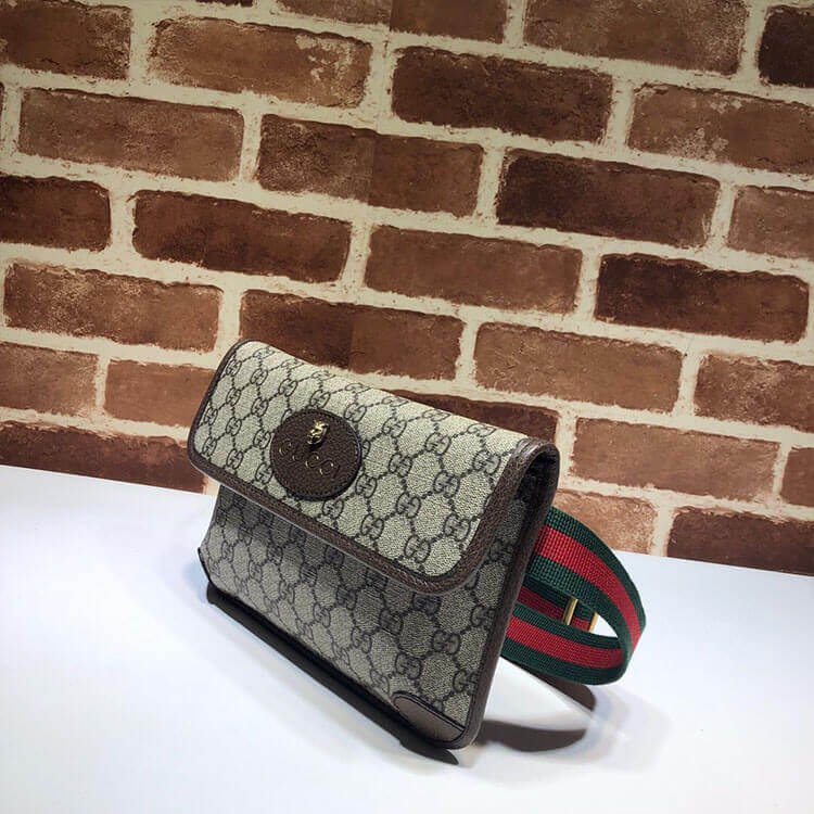 Replica Gucci Neo Vintage GG Supreme Belt Bag 493930 9C2VT 8745 (3)