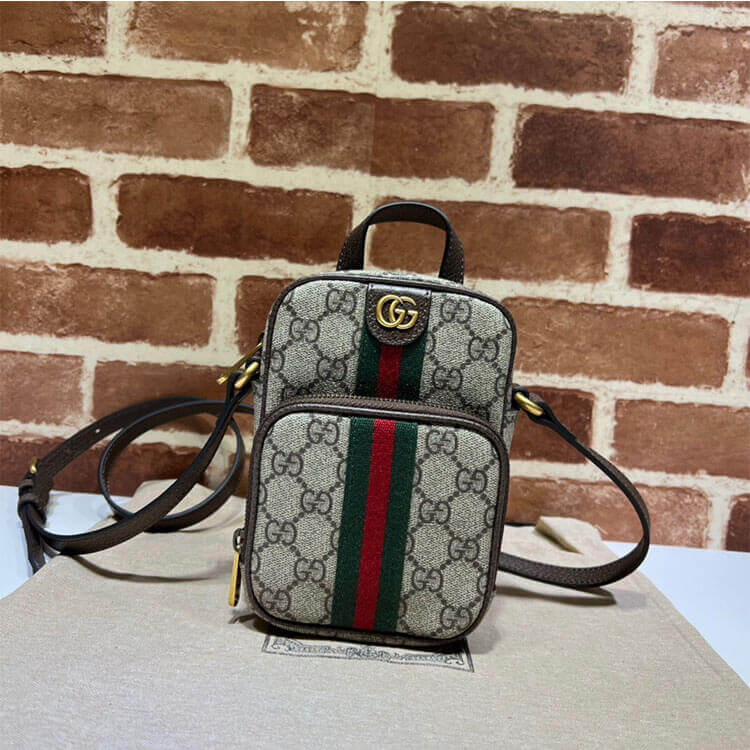 Replica Gucci Ophidia GG Mini Bag 671682 96IWT 8745 (2)