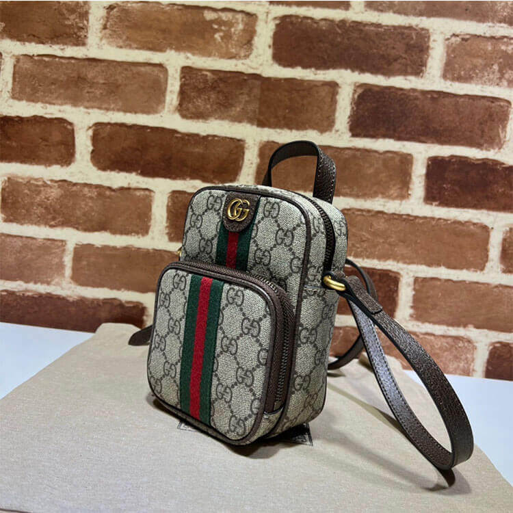 Replica Gucci Ophidia GG Mini Bag 671682 96IWT 8745 (3)
