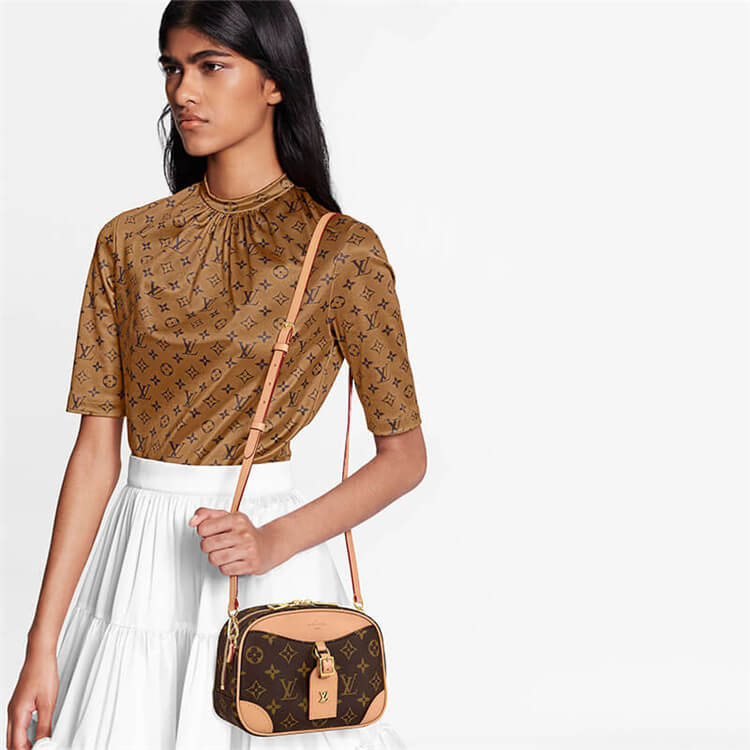 Replica LV Deauville Mini Handbag M45528 (7)