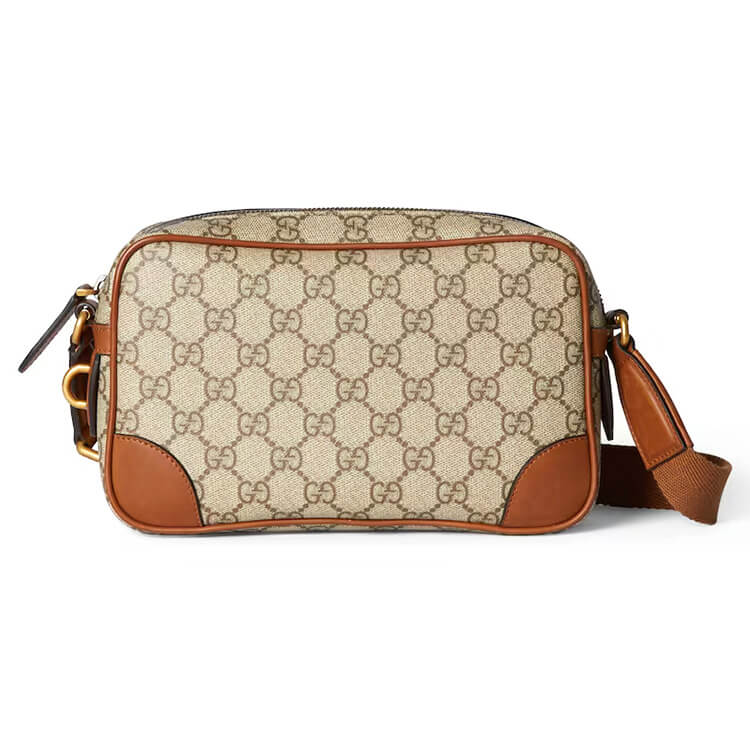 Replica Gucci GG Emblem Embossed Super Mini Bag 821216 FAED3 9786 (1)