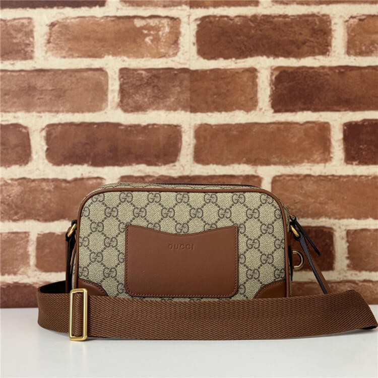 Replica Gucci GG Emblem Embossed Super Mini Bag 821216 FAED3 9786 (4)