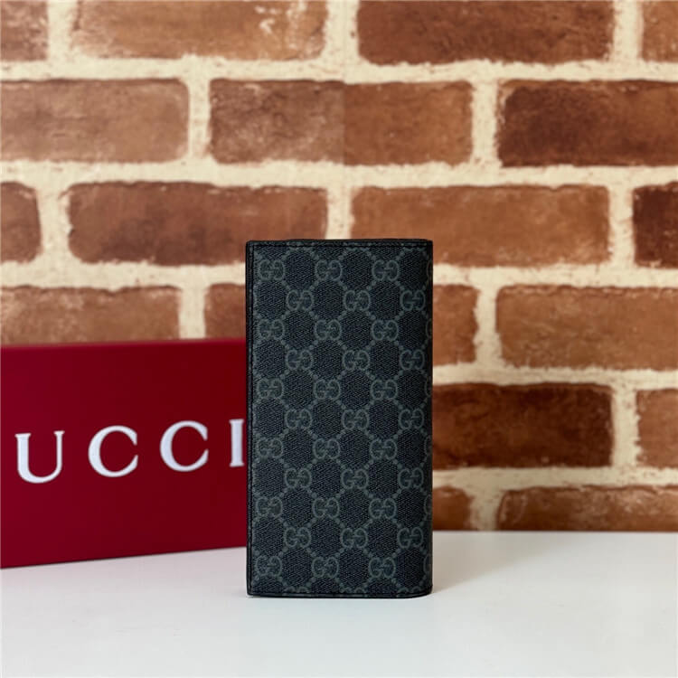 Replica Gucci GG Emblem Long Wallet 821213 FAD6M 1000 (3)
