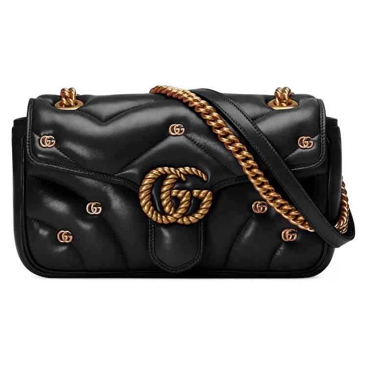 Replica Gucci GG Marmont Small Shoulder Bag 443497 AACPG 1000 (1)