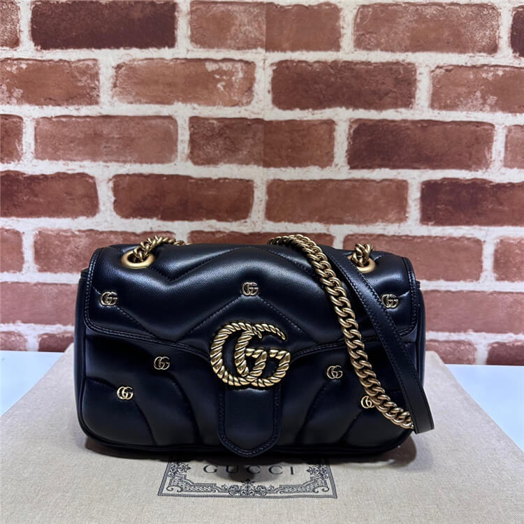 Replica Gucci GG Marmont Small Shoulder Bag 443497 AACPG 1000 (2)