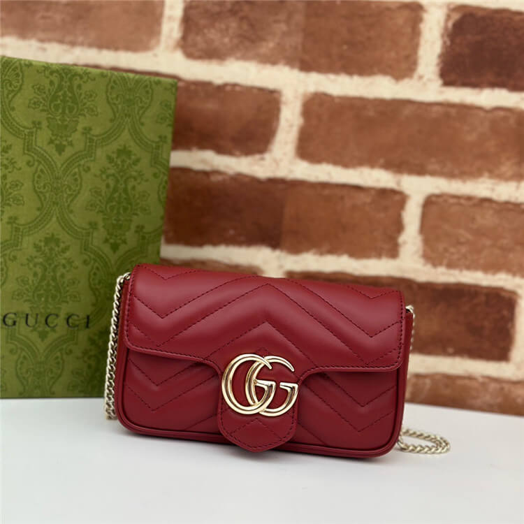 Replica Gucci GG Marmont Super Mini Bag 476433 DTDHV 6207 (2)
