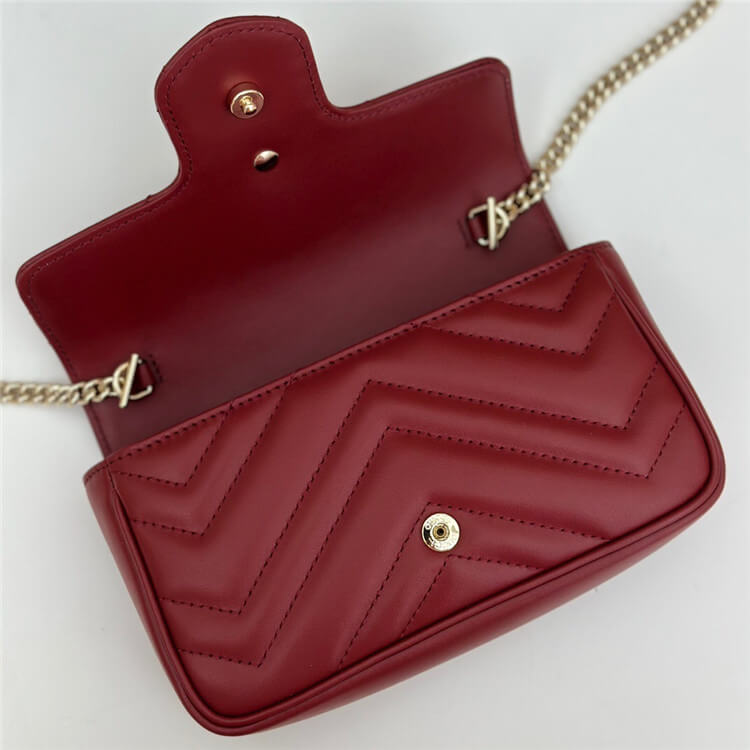 Replica Gucci GG Marmont Super Mini Bag 476433 DTDHV 6207 (5)