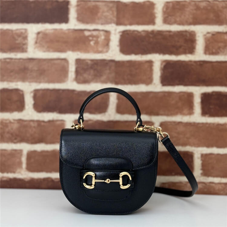 Replica Gucci Horsebit 1955 Mini Top Handle Bag 781387 1AAQD 1000 (2)
