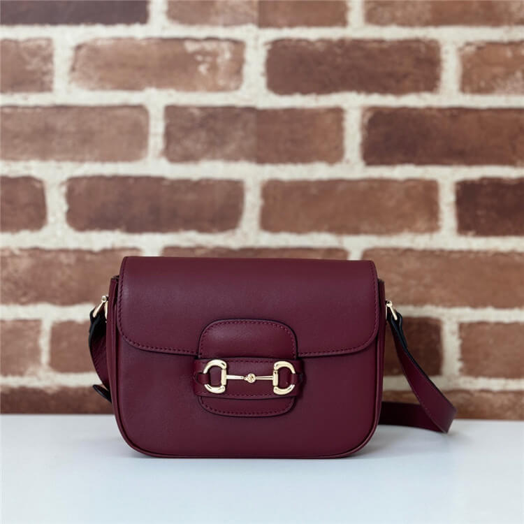 Replica Gucci Horsebit 1955 Soft Mini Shoulder Bag 815205 AAEC2 6207 (2)
