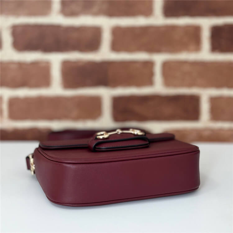 Replica Gucci Horsebit 1955 Soft Mini Shoulder Bag 815205 AAEC2 6207 (5)